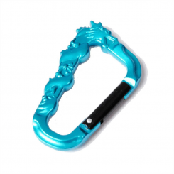 Munkees - Carabiner 3D Dragon Blue