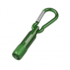 Munkees - LED with Carabiner Green