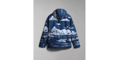 Napapijri - Rainforest Pocket Print 2 Mount Blue