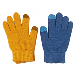 Icepeak - Highland JR Children's Gloves Set Blue/O...