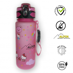Alpin - Παγούρι 500ml Kids Hello Kitty Pink