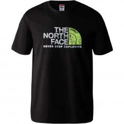 The North Face - M S/S Rust Tee Tnf Black-Led Yell...