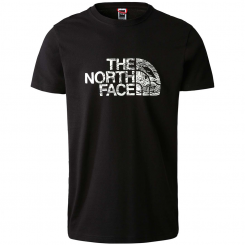 The North Face - M S/S Woodcut Dome Tee Tnf Black