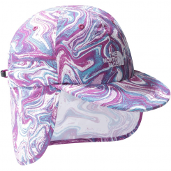 The North Face - Καπέλο Kids Class V Sunshield Purple Cactus Flower Water Marble Print