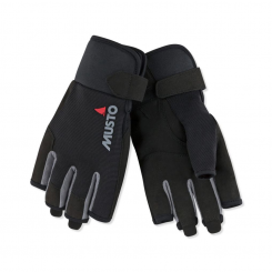 Musto - Essential Sailing Short Finger Glove Black