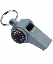 Munkees - Function Whistle Compass & Thermometer Grey