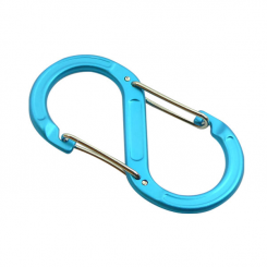Munkees - Forged S - Shaped Carabiner Blue