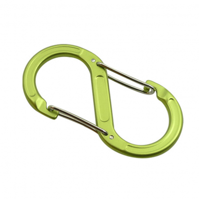 Munkees - Forged S - Shaped Carabiner Green