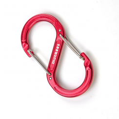 Munkees - Forged S - Shaped Carabiner Red