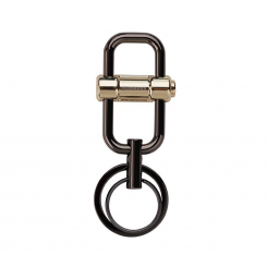 Munkees - Lockable Keychain Black/Gold