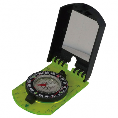 AceCamp - Foldable Map Compass With Mirror Green
