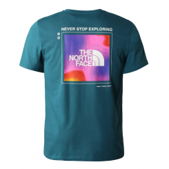 The North Face - M Foundation Graphic Tee S/S Blue Coral