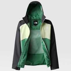 The North Face - M Stratos Jacket Deep Grass Green/Lime Cream/Asphalt Grey