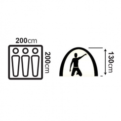 New Camp - Σκηνή Αυτόματη New Camp Auto 3 Ατόμων