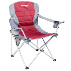 Oztrail - Καρέκλα Πτυσσόμενη Deluxe Jumbo Arm Red