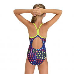 Arena - Παιδικό Μαγιό Carnival Swimsuit Lightdrop Back Soft Green/Multi