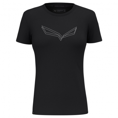 Salewa - W Pure Eagle Frame Dry T-Shirt Black Out ...