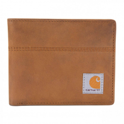 Carhartt - Saddle Leather Bifold Wallet Brown