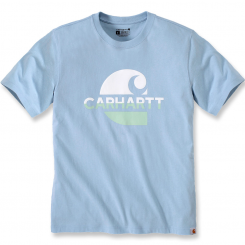Carhartt - Relaxed Fit Heavyweight S/S C Graphic T-Shirt Blue