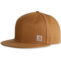 Carhartt - Καπέλο Firm Duck Flat Brim Cap Brown...