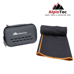AlpinTec - Πετσέτα Dryfast 60x120cm Black