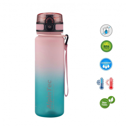 AlpinTec - Παγούρι Bicolour Pink/Ciel 500ml