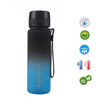 AlpinTec - Παγούρι Bicolour Black/Blue 500ml...