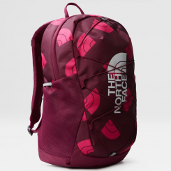 The North Face - Youth Court Jester Boysenberry Next Gen Logo Print-Mr. Pink-TNF White 24.6L