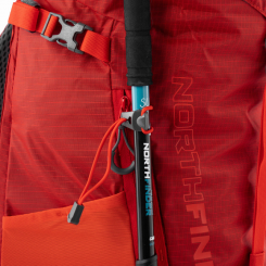 Northfinder - Σακίδιο Annapurna Outdoor Hiking Backpack Red Orange 30L