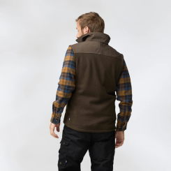 Fjallraven - Buck Fleece Vest Dark Olive