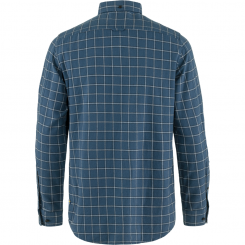 Fjallraven - Ovik Flannel Shirt M Indigo Blue/Flint Grey