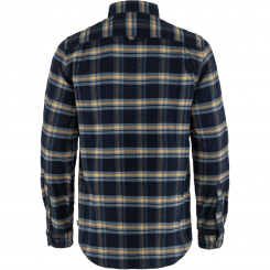 Fjallraven - M Ovik Heavy Flannel Shirt Dark Navy/Buckwheat Brown