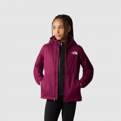 The North Face - Girl's Warm Storm Rain Jacket Boysenberry