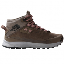 The North Face - W Cragstone Leather Mid Wp Bipartisan Brown/Meldgrey