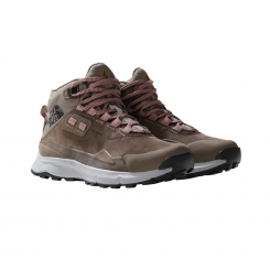 The North Face - W Cragstone Leather Mid Wp Bipartisan Brown/Meldgrey