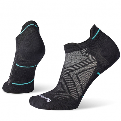 Smartwool - W Run Zero Cushion Low Ankle Socks Bla...