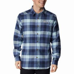 Columbia - Ανδρικό Πουκάμισο Cornell Woods™ Flannel Long Sleeve Shirt Dark Mountain
