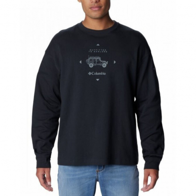 Columbia - Duxbery Relaxed Ls Tee Black