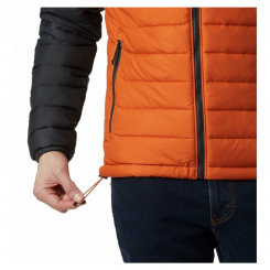 Columbia - Powder Lite Hooded Jacket Warm Orange/Black