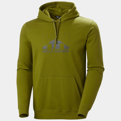 Helly Hansen - Nord Graphic Pull Over Hoodie Olive...