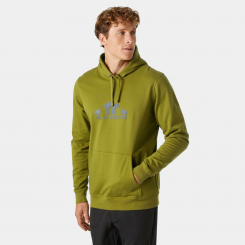 Helly Hansen - Nord Graphic Pull Over Hoodie Olive Green
