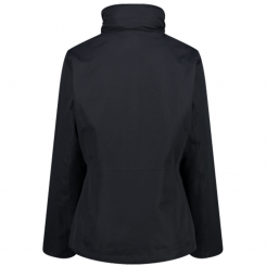 Campagnolo - Woman Jacket Zip Hood Detachable Inn Antracite/Burgundy