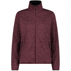 Campagnolo - Woman Jacket Zip Hood Detachable Inn Antracite/Burgundy