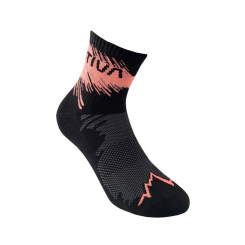 La Sportiva - Trail Running Socks Black/Flamingo