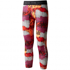The North Face - W Flex Mid Rise Tight Graphic Fiery Red Abstr Ysmt Pt