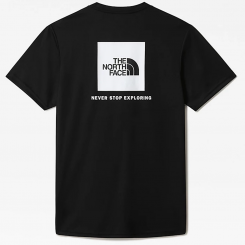 The North Face - M Reaxion Red Box Tee Tnf Black/Tnf White