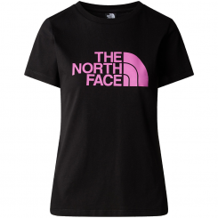 The North Face - W S/S Easy Tee Tnf Black/Violet Crocus
