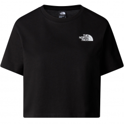 The North Face - W Cropped Simple Dome Tee Tnf Black