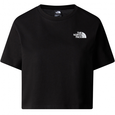 The North Face - W Cropped Simple Dome Tee Tnf Bla...