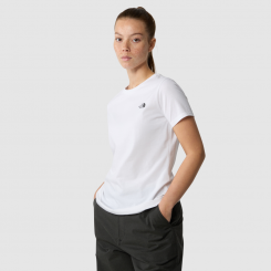 The North Face - W S/S Simple Dome Tee Tnf White